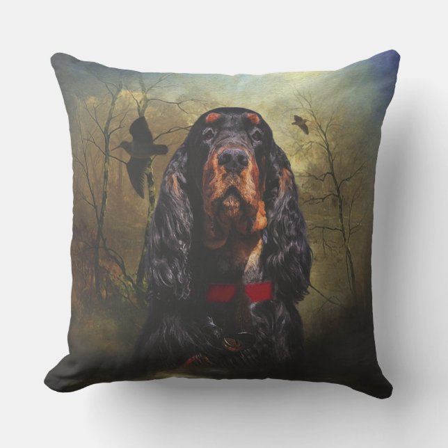 Almofada Gordon Setter (Frente)