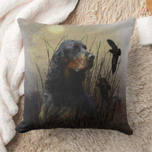 Almofada Gordon Setter, companheiro de caça