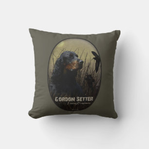 Almofada Gordon Setter, companheiro de caça