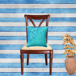 Almofada Gorgee Aquarela Tema Tropical Oceânica Design