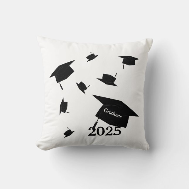Almofada Gorra de graduação da turma de 2025 (Frente)