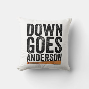 ALMOFADA GOSTA ANDERSON FUNNY PRESENTE BASEBALL ANDERSON