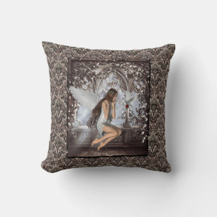 Almofada Gothic Angel e sua pomba