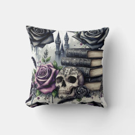 Almofada Gótica Fantasy Book Lover