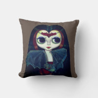 Gótica Vampira com Bat Big Olhos Bonitos