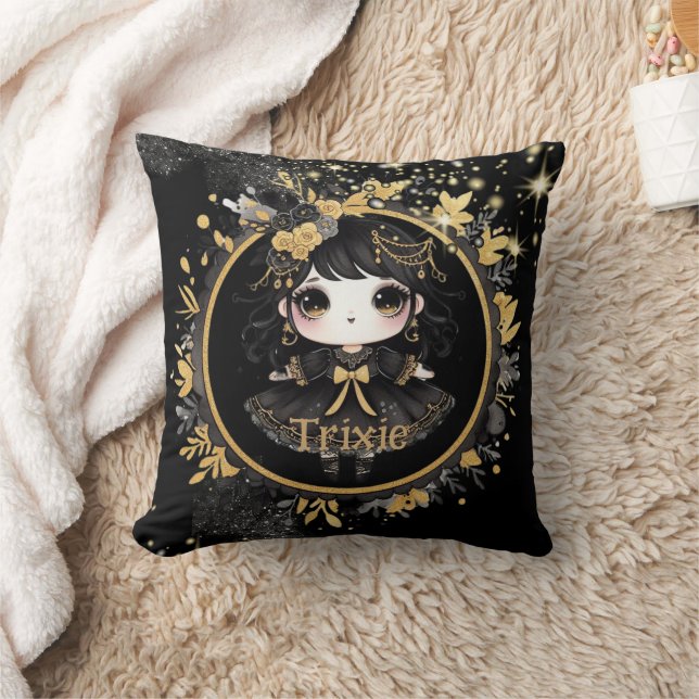 Almofada Gótico De Animes - Bonito Decor Personalizado Dom  (Cobertor)