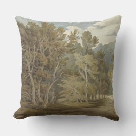 Almofada Gowbarrow Park, Ullswater (por John White Abbott)