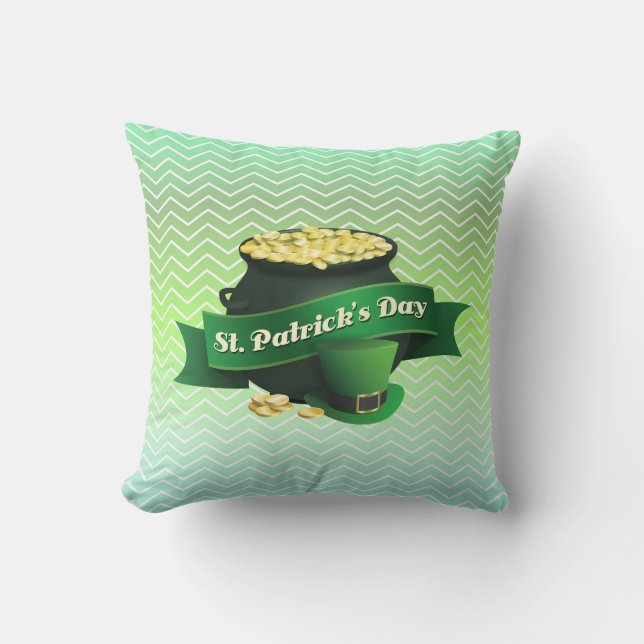 Almofada Gradient Zigzag Chevron (Frente)