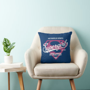 Almofada Gráfico de atletismo da Supergirl Metropolis