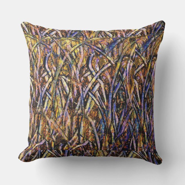 Almofada Grama de vidro do carnaval com o fungo de molde (Frente)