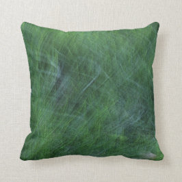 Almofada Grama Verde Abstrato