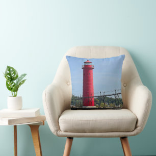 Almofada Grand Haven Michigan Lighthouse
