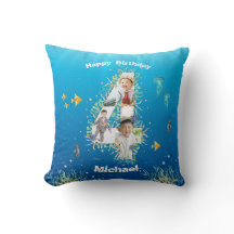 Grande Colagem De Fotos De Quarto Aniversário Sob 