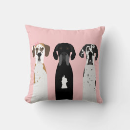 Almofada Grande Dane Fawn Dog