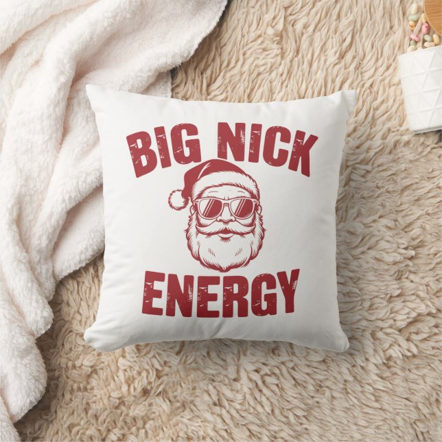 Almofada Grande Energia de Nick Piada Engraçada de Natal Sa (Cobertor)
