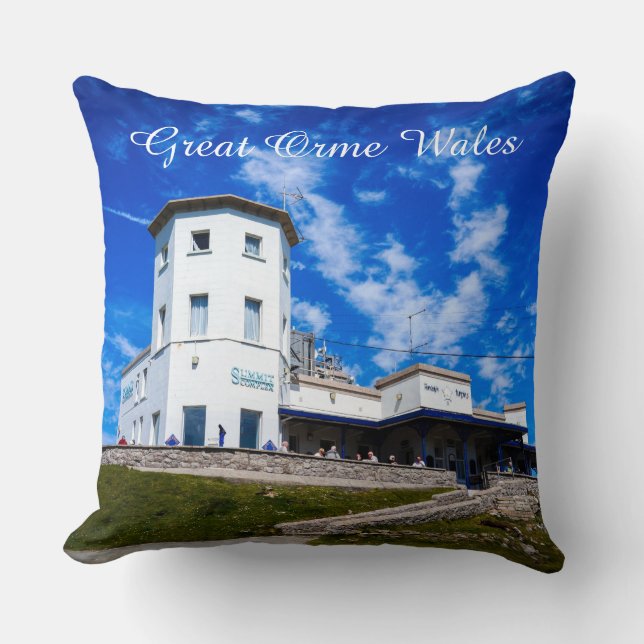 Almofada Grande Orme País de Gales. (Frente)