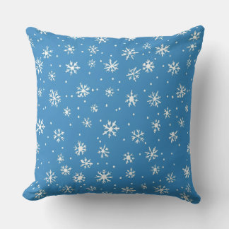 Almofada Grande Travesseiro decorativo de cristal de neve