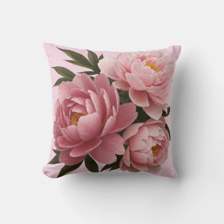 Almofada Grandes Travesseiros Rosa - Vintage Floral