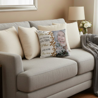 Almofada Grandma Remembrance Pillow with Photo