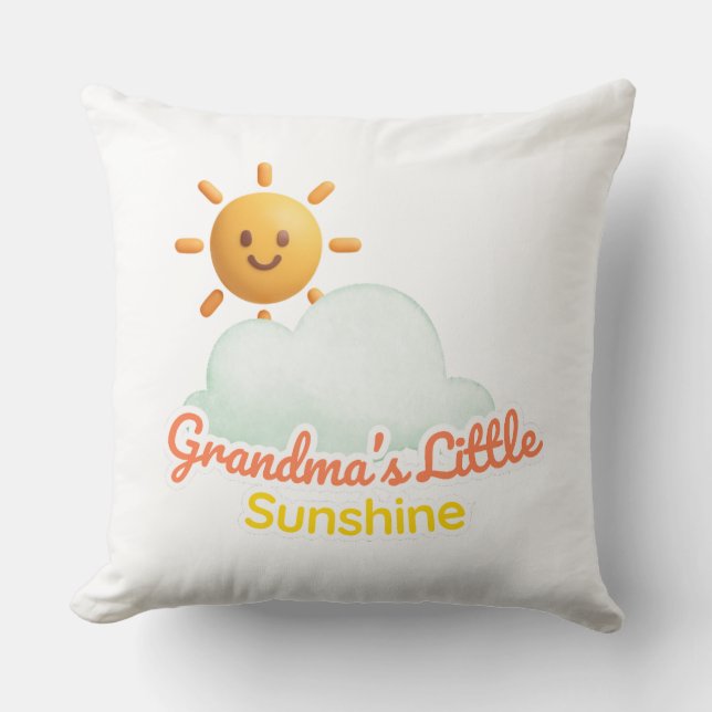 Almofada Grandma’s Little Sunshine (Frente)