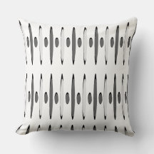 Gray Black Retrofuturism Designer Retro Modern 60s