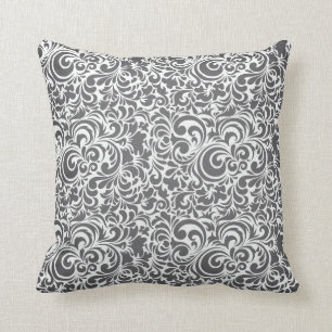 ALMOFADA GRAY-CREAM-SWIRLS