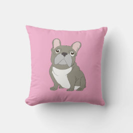 Almofada Gray French Bulldog