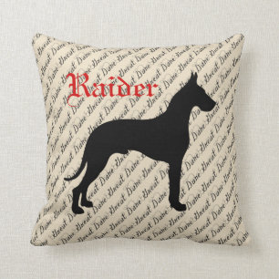 Almofada Great dane personalizado