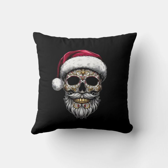 Almofada Great Santa Skull Magic Happy (Verso)