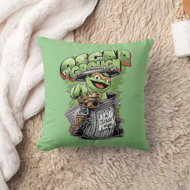 Almofada Green Garbage Monster (Cobertor)