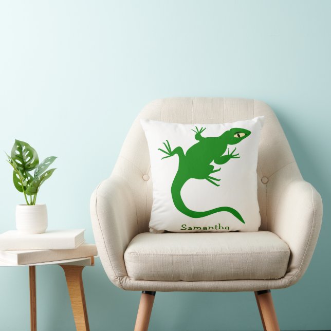Almofada Green Lizard Design Personalised (Cadeira)