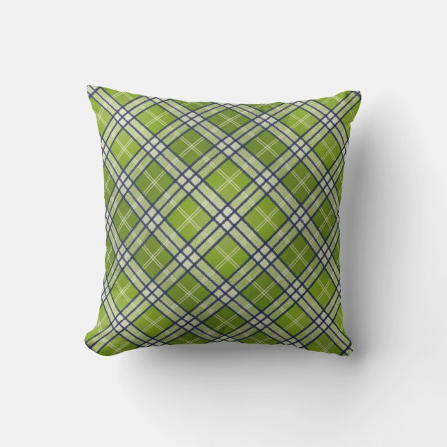 Almofada Green Tartan (Frente)