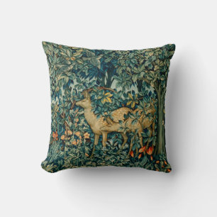 Almofada GREENERY, ANIMAIS FLORESTAIS FAZEM TAPETE Floral