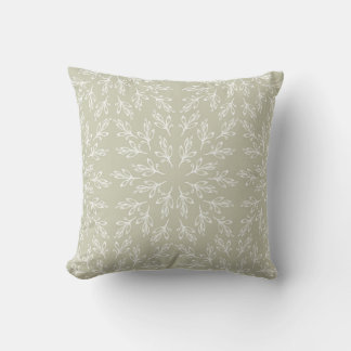 Almofada Greenery Sage green mandala floral