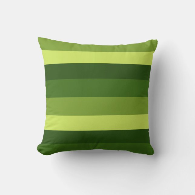 Almofada Greenery Stripes (Frente)
