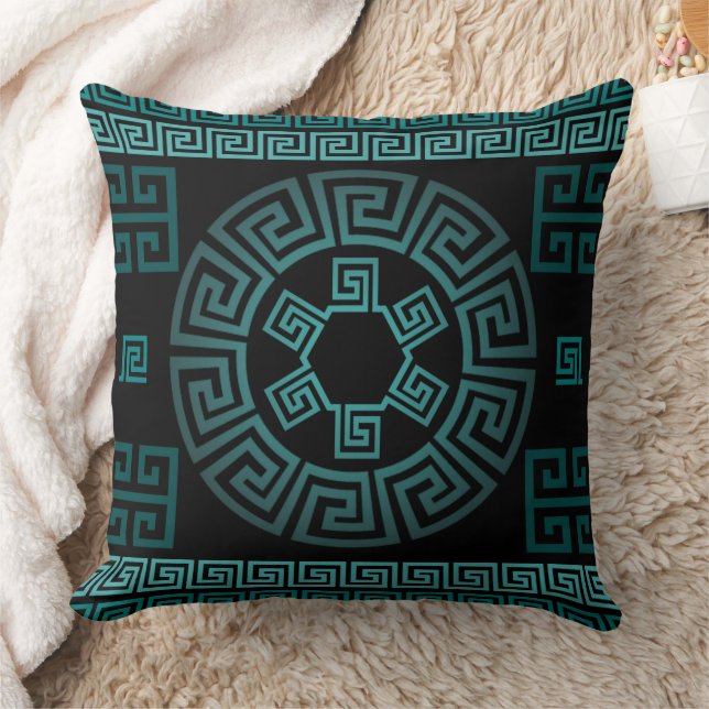 Almofada grega decorativa (Cobertor)