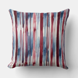 Almofada Grelha de cor da água azul e borrado