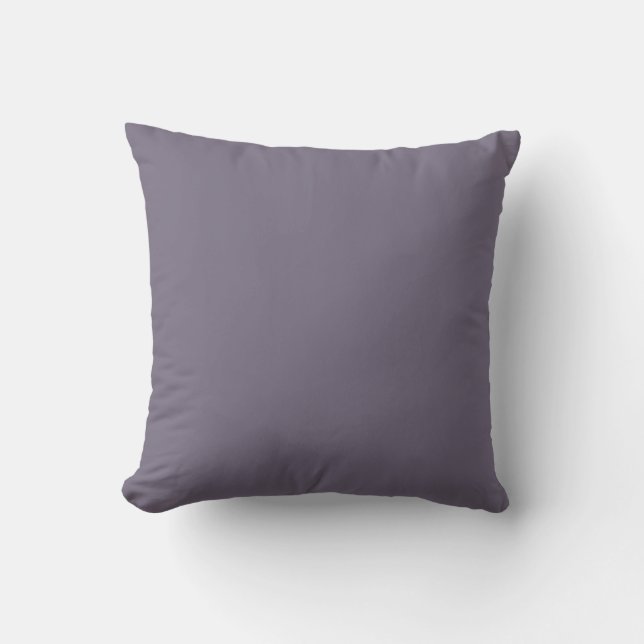 Almofada Grey Soft Purple,Solid ,Modern Throw Pillow (Frente)