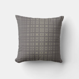 Almofada Grey tonal modern throw pillow