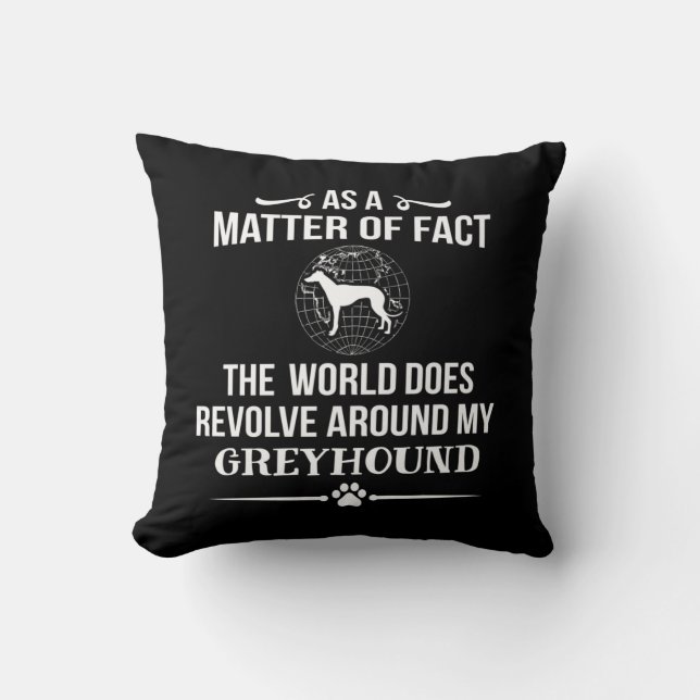 Almofada Greyhound Dog Break Lover (Frente)