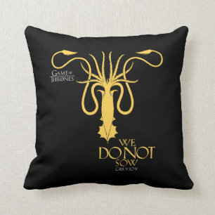 Almofada Greyjoy Sigil - Nós Não Fazemos Sow