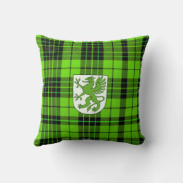 ALMOFADA GRIFFIN-TARTAN GREEN