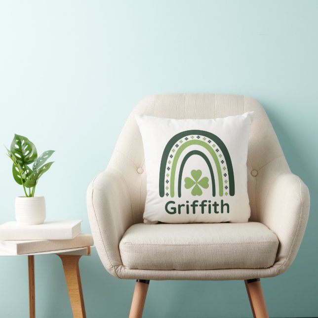 Almofada Griffith Clover Boho Arco-íris (Cadeira)
