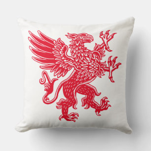 Almofada Grifo - Vermelho