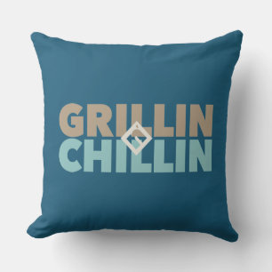 Almofada Grillin' e Chillin'