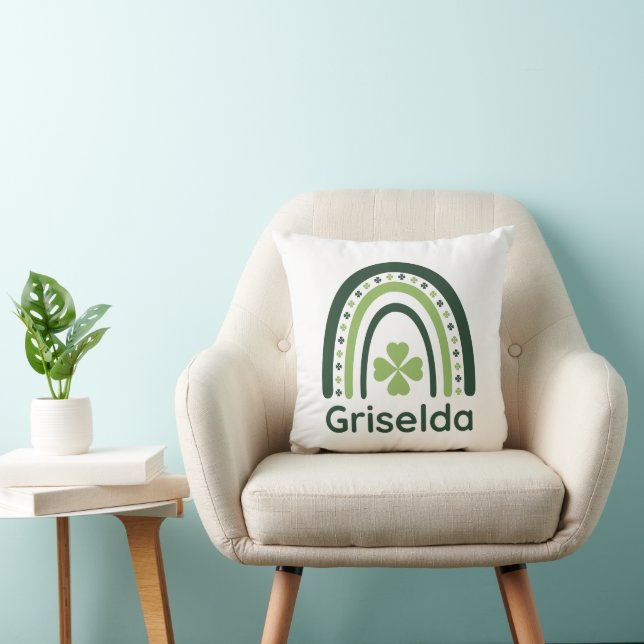 Almofada Griselda Clover Boho Arco-íris (Cadeira)