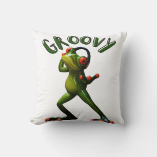 Almofada Groovy Green Sapo