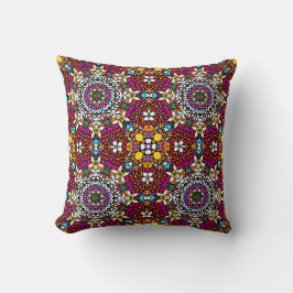 Almofada Groovy Heavenly Flower Power Throw Pillow