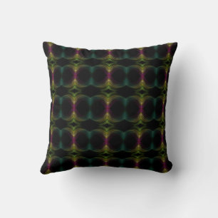 Almofada Groovy Psychedelic Pattern Abstrato Art Colorido