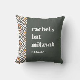 Almofada Groovy Retro Cogumelos Verdes - Bat Personalizado 